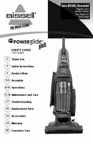 Bissell Vacuum Cleaner 1044-page_pdf